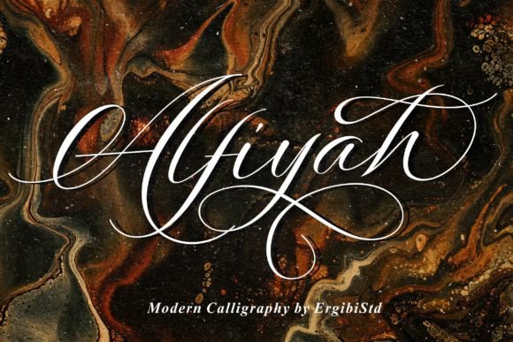 Alfiyah: A Premium Script Handwritten Font for Elegant Branding