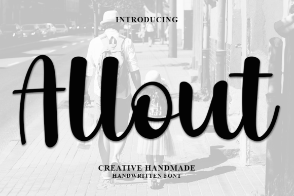 Allout Script Font for Elegant Digital Branding