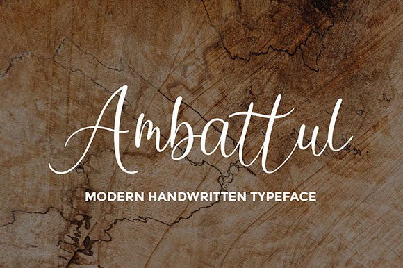 Ambattul: A Casual Script Handwritten Font for Thoughtful Design