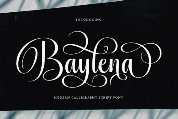 Baylena: A Stylish Handwritten Script Font for Editorial Elegance