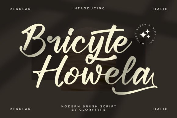 Bricyte Howela: A Dazzling Script Handwritten Font for Makers