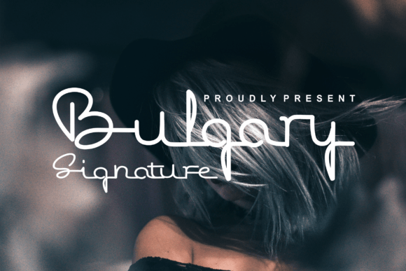 Bulgary Signature: A Modern Handwritten Script Font for Small Business Branding
