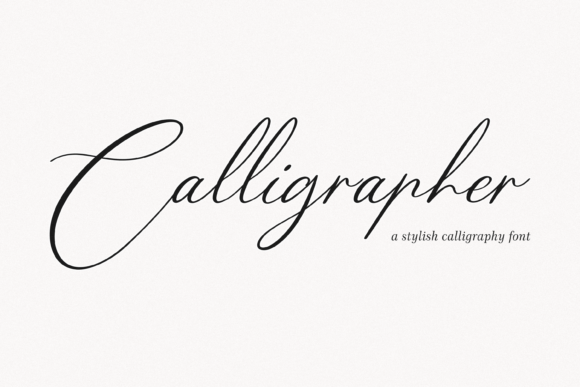 Calligrapher: A Magical Script Handwritten Font for Makers