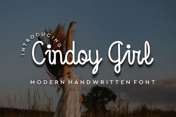 Cindoy Girl Script Font for Elegant Handmade Design