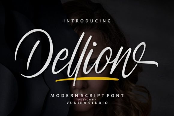 Dellion: The Elegant Script Handwritten Font for Refined Design
