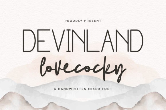 Devinland Lovecocky: A Script Handwritten Font for Thoughtful Editorial Design