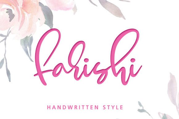 Farishi: A Script Handwritten Font That Elevates Your Brand