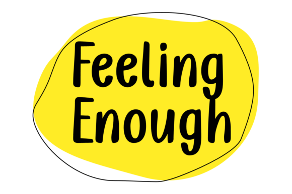 Feeling Enough: A Modern Script Font for Scroll-Stopping Brand Content