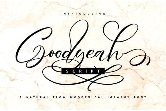 Goodyeah Script Font for Handmade Creators