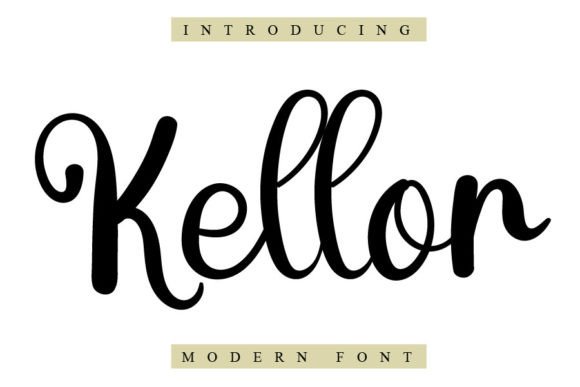 Kellor: A Script Handwritten Font for Romantic Editorial Moments