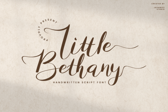 Little Bethany: A Script Handwritten Font for Real Small Business Branding