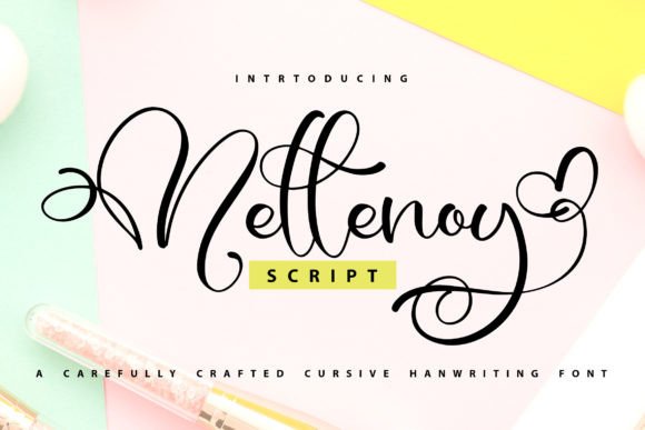 Mellenoy Script Font for Elegant Branding