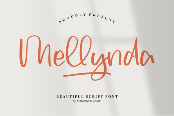 Mellynda: A Script Handwritten Font for Thoughtful Editorial Design