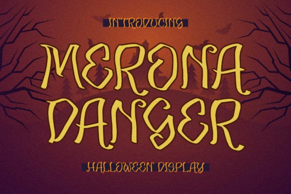 Merona Danger: The Bold Halloween Script Font You Need