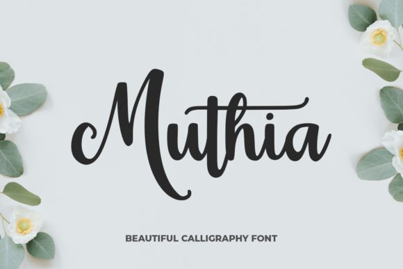 Muthia: A Cute and Adorable Handwritten Script Font for Editorial Charm