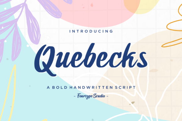 Quebecks: A Fresh, Balanced Handwritten Script Font
