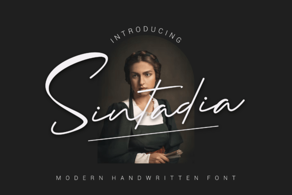 Sintadia: A Charming Script Font for Real Small Business Branding