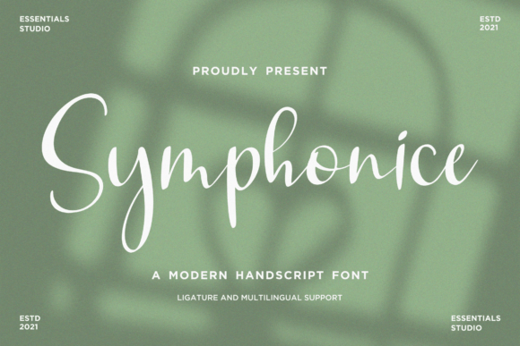 Symphonice: A Dazzling Script Font for Scroll-Stopping Brand Content