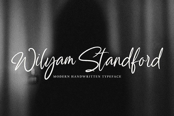 Wilyam Stanford: A Delicate Script Font for Elegant Brand Identity