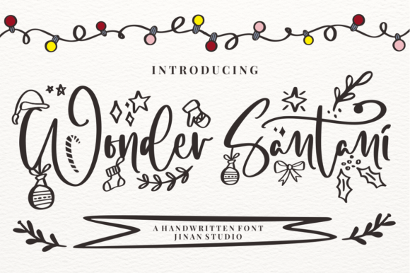 Wonder Santani: A Modern Script Handwritten Font for Thoughtful Design